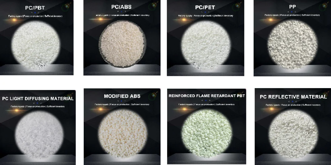 ABS Modified Resin Engineering Plastic Granule Compound PC ABS for Automotive Interiors