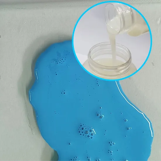 Antischiuma siliconico modificato che può essere utilizzato negli interni di edifici a base acquosa