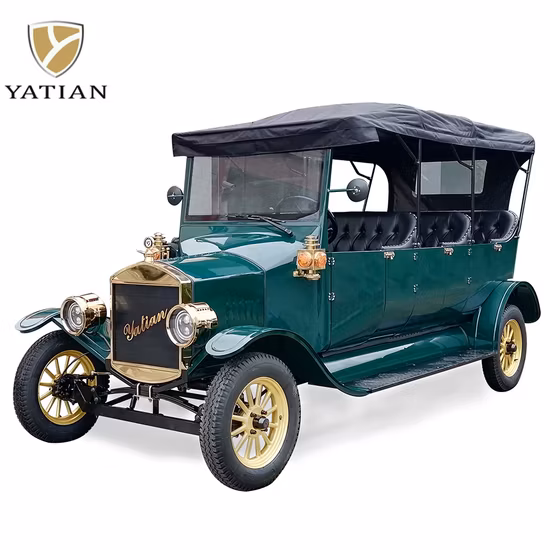 Auto d'epoca elettrica CE 48V 5kw 8 posti