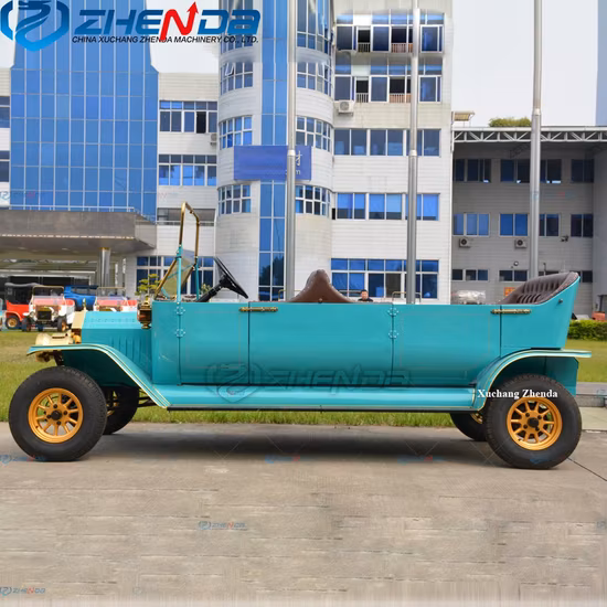 Vendita calda Vintage Classic Travel Electric Sightseeing 8 Set Electric Classic Car